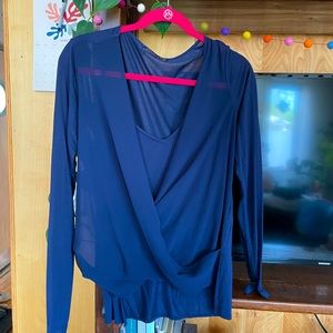 Ralph Lauren draped top